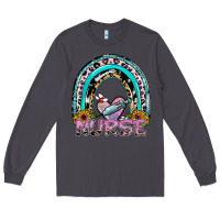Smoke nurse rainbow Long Sleeve Tee - SublimationCraftShop