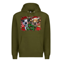 Army Green stay sweet heifers Premium Hoodie - RanaPortraitStore