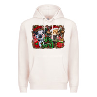 Pale Pink stay sweet heifers Premium Hoodie - RanaPortraitStore
