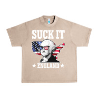French Oak funny george washington suck it england Urban Heavy Tee - DesigneFamous
