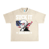 Sandshell funny george washington suck it england Urban Heavy Tee - DesigneFamous