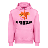 Fuchsia Pink Oh, For Fox Sake Urban Hoodie - Bettercallsaul