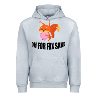 Heather Grey Oh, For Fox Sake Urban Hoodie - Bettercallsaul