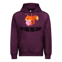 Mauve Wine Oh, For Fox Sake Urban Hoodie - Bettercallsaul