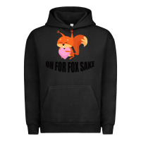 Pigment Black Oh, For Fox Sake Urban Hoodie - Bettercallsaul