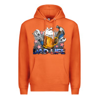 Carrot dad life beer and tools Premium Hoodie - BarkalooDesign