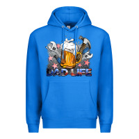 True Royal dad life beer and tools Premium Hoodie - BarkalooDesign