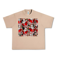 Burro Merry Christmas Urban Heavy Tee - CowhideDigitalArt