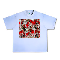 Grape Ice Merry Christmas Urban Heavy Tee - CowhideDigitalArt