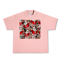 Salmon Merry Christmas Urban Heavy Tee - CowhideDigitalArt