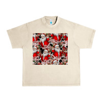 Sandshell Merry Christmas Urban Heavy Tee - CowhideDigitalArt