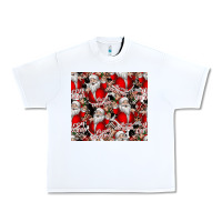 White Merry Christmas Urban Heavy Tee - CowhideDigitalArt