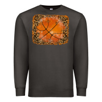 Smoke glitter leopard basketball background Premium Sweatshirt - RanaPortraitStore