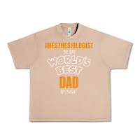 Burro anesthesiologist by day worlds best dad by night fathers day Urban Heavy Tee - linhVisuals