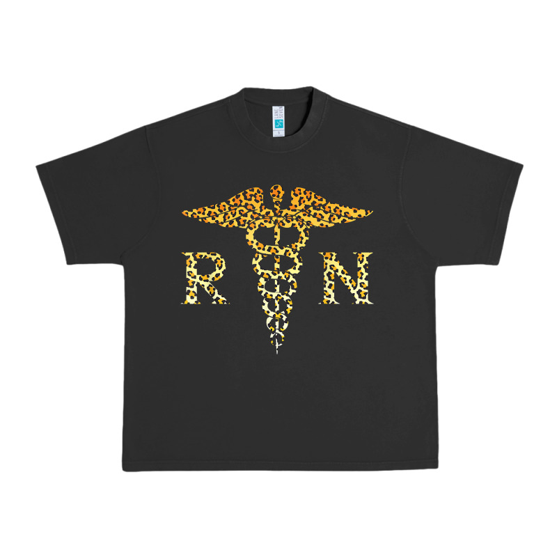 Rn Registered Nurse Leopard Lovely Nursing Student T Shirt Urban Heavy Tee by linhVisuals | Teevron