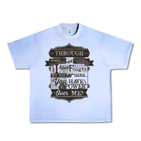 Grape Ice labyrinth words Urban Heavy Tee - linhVisuals
