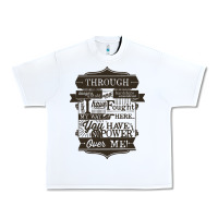 White labyrinth words Urban Heavy Tee - linhVisuals