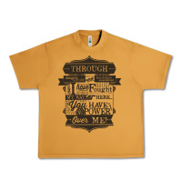 Peanut Butter labyrinth words Urban Heavy Tee - linhVisuals