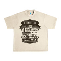 Sandshell labyrinth words Urban Heavy Tee - linhVisuals