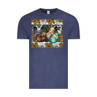 Vintage Denim easter Vintage Tee - CowhideDigitalArt
