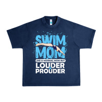 Womens Swimmer Swim Mom Louder Prouder Sports Mother T Shirt T Shirt Urban Heavy Tee | Teevron
