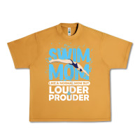 Peanut Butter womens swimmer swim mom louder prouder sports mother t shirt t shirt Urban Heavy Tee - linhVisuals