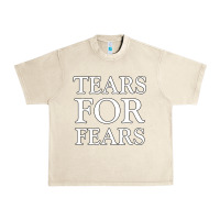 Sandshell Tëärs För Fëärs WHITE Urban Heavy Tee - linhVisuals