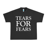 Pigment Black Tëärs För Fëärs WHITE Urban Heavy Tee - linhVisuals