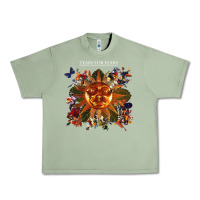 Oil Green tears for fears 24 Urban Heavy Tee - linhVisuals