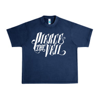 Navy pierce the veil front Urban Heavy Tee - linhVisuals