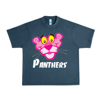 Midnight Navy pink panther custom Urban Heavy Tee - linhVisuals