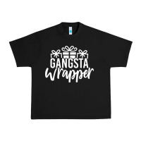 Black gangsta wrapper Urban Heavy Tee - linhVisuals
