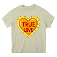 Mossy valentine's day hearts Heavy Core Tee - FaDigitalArtStudio