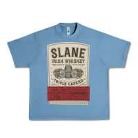 Pebble Blue slane irish whiskey Urban Heavy Tee - linhVisuals