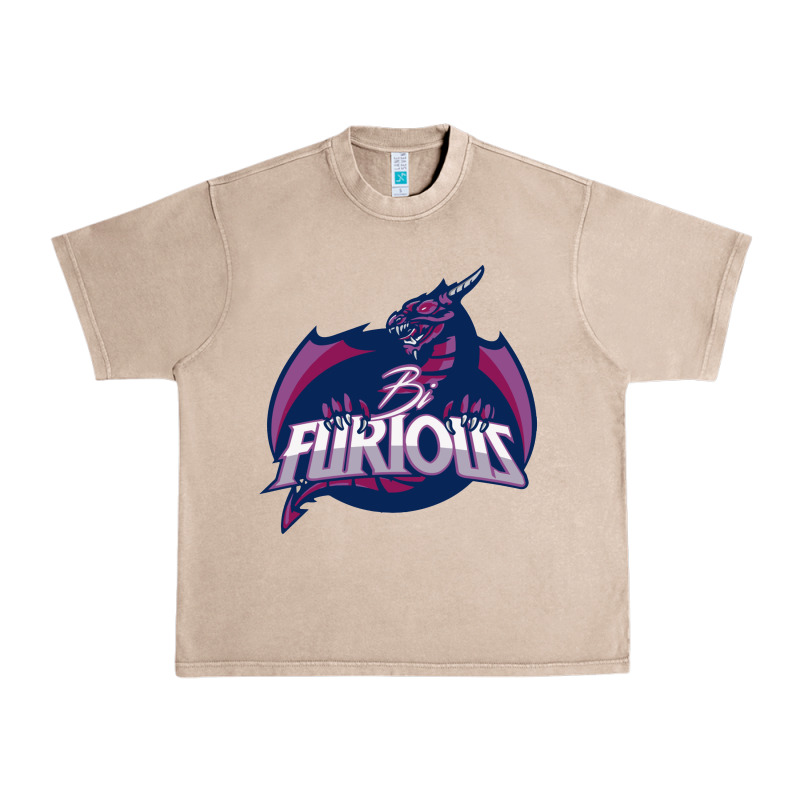 Bi Furious   Bisexual Urban Heavy Tee by linhVisuals | Teevron