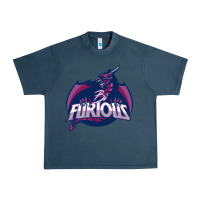 Midnight Navy bi furious   bisexual Urban Heavy Tee - linhVisuals