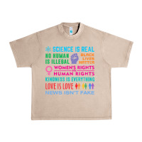 French Oak science is real , black lives matter , love is love , equality , kindn Urban Heavy Tee - linhVisuals