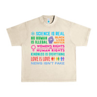Sandshell science is real , black lives matter , love is love , equality , kindn Urban Heavy Tee - linhVisuals
