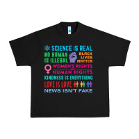 Black science is real , black lives matter , love is love , equality , kindn Urban Heavy Tee - linhVisuals