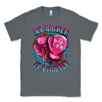 Charcoal Heather my mother is a fighter Classic Tee - BarkalooDesign