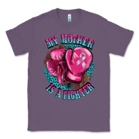 Lavender my mother is a fighter Classic Tee - BarkalooDesign