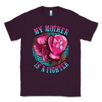 Plum my mother is a fighter Classic Tee - BarkalooDesign