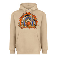 Mushroom Basketball Rainbow Heavyweight Hoodie - RanaPortraitStore