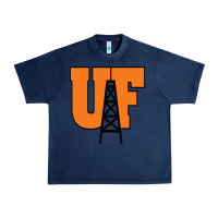 Navy findlay oilers Urban Heavy Tee - linhVisuals