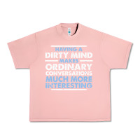 Salmon having a dirty mind makes ordinary conversations much more interesting Urban Heavy Tee - linhVisuals