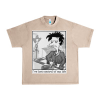 French Oak i've lost control of my life   rugrats Urban Heavy Tee - linhVisuals
