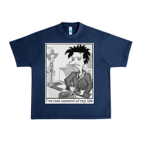 Navy i've lost control of my life   rugrats Urban Heavy Tee - linhVisuals