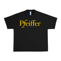 Black pfeiffer university Urban Heavy Tee - linhVisuals