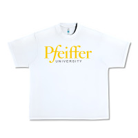White pfeiffer university Urban Heavy Tee - linhVisuals