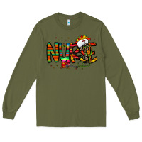 Army Green nurse taco mexico Long Sleeve Tee - CowhideDigitalArt